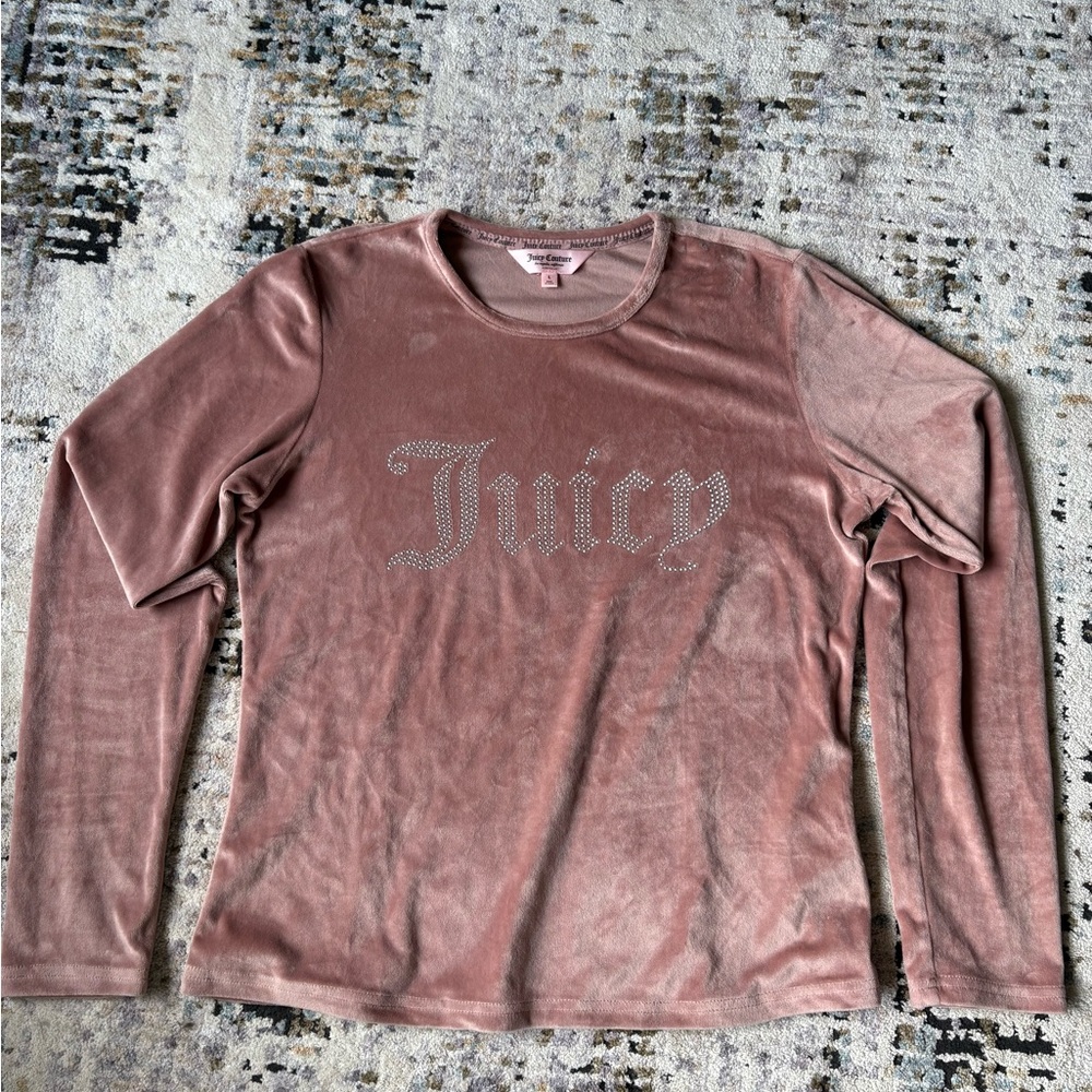 Juicy Couture Rhinestone Long-sleeve